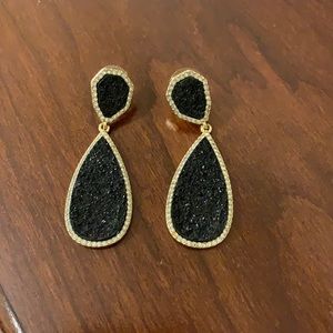 BaubleBar Statement Earrings in Black